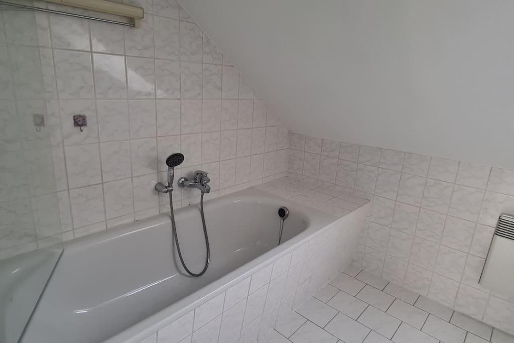 Ganze 2-Raum Ferienwohnung Links Baderitz Exterior foto